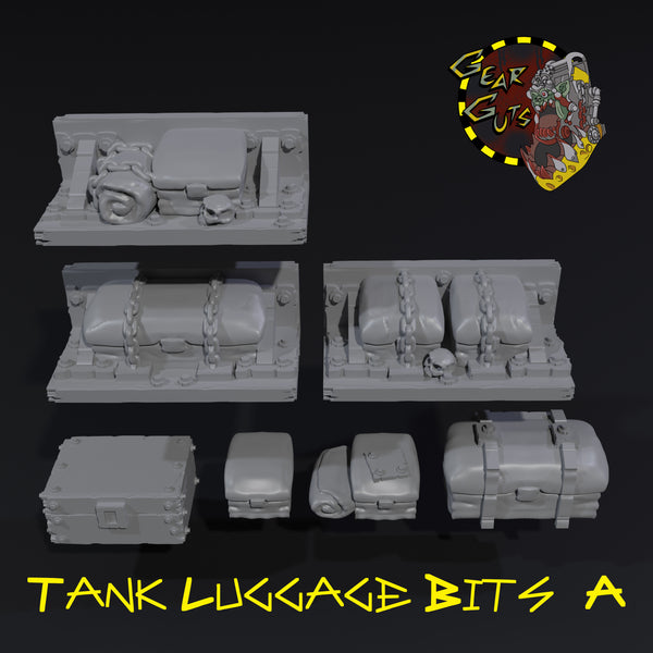Tank Luggage Bits x7 - A - STL Download