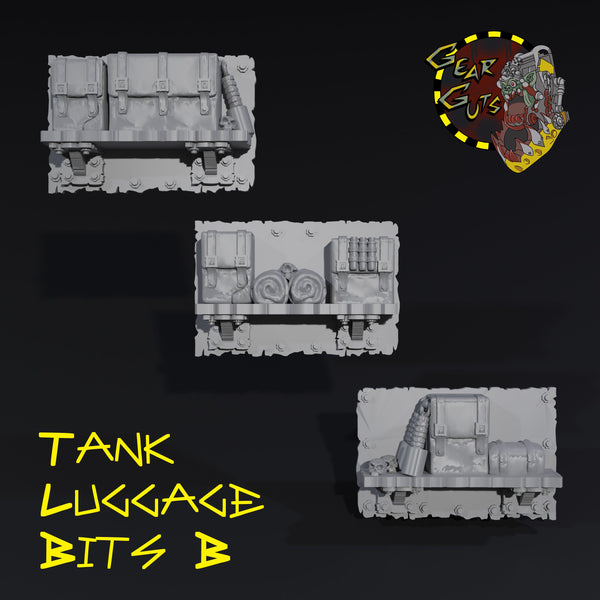 Tank Luggage Bits x3 - B - STL Download