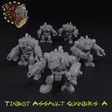 Tinbot Assault Gunners x5 - A - STL Download