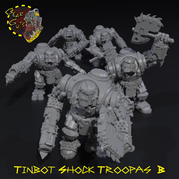 Tinbot Shock Troopas x5 - B