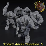 Tinbot Shock Troopas x5 - C - STL Download