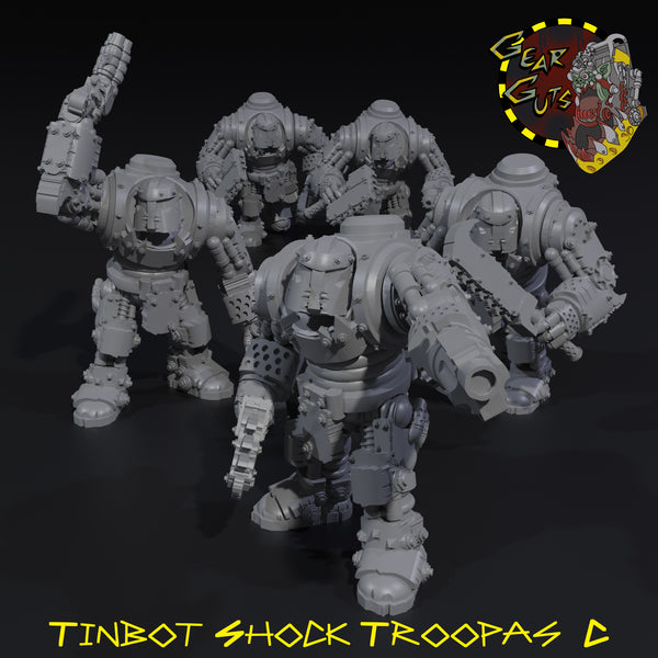 Tinbot Shock Troopas x5 - C