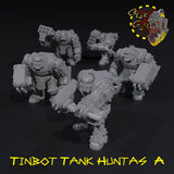 Tinbot Tank Huntas x5 - A - STL Download