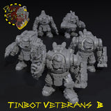 Tinbot Veterans x5 - B - STL Download