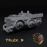 Truck - D - STL Download