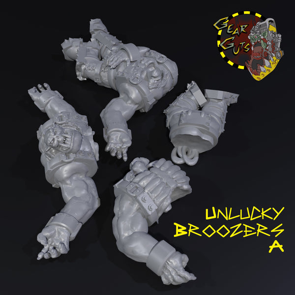 Unlucky Broozers x4 - A - STL Download