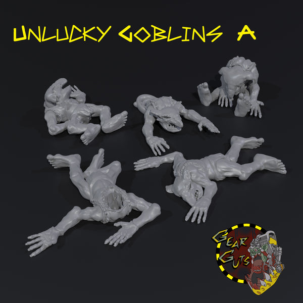 Unlucky Goblins x5 - A - STL Download