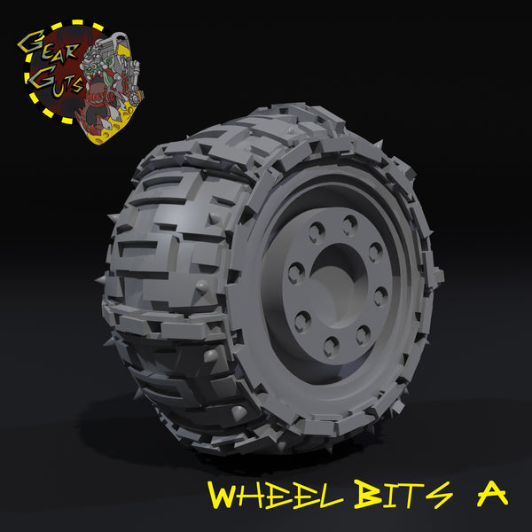 Wheel Bits - A - STL Download