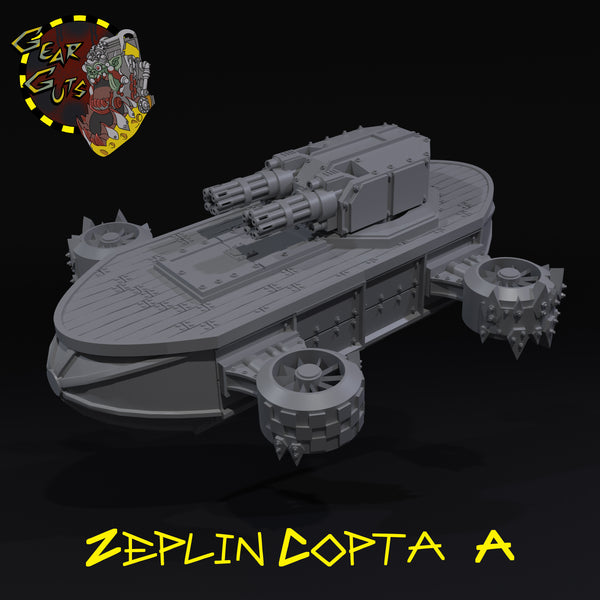 Zeplin Copta - A - STL Download