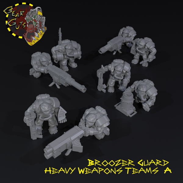 Broozer Guard Heavy Weapon Teams x4 - A
