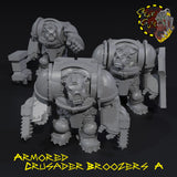 Armored Crusader Broozers x3 - A - STL Download