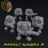 Broozer Assault Gunners x5 - A - STL Download