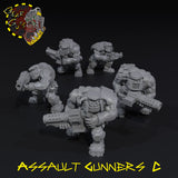 Broozer Assault Gunners x5 - C - STL Download
