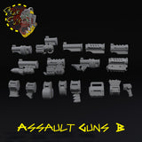 Assault Guns x5 - B - STL Download