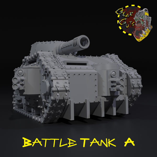 Battle Tank - A - STL Download