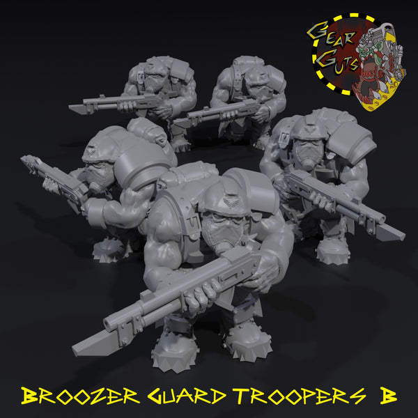 Broozer Guard Troopers x5 - B - STL Download