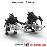 Warrior Arms x2 - Cannons