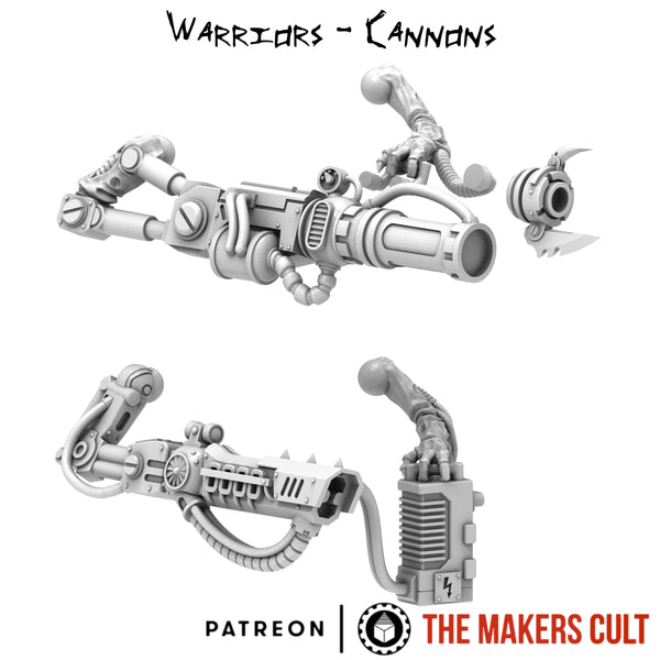 Warrior Arms x2 - Cannons