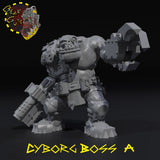 Broozer Cyborg Boss - A - STL Download