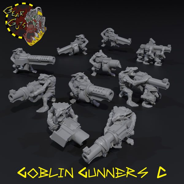 Goblin Gunners x10 - C  - STL Download