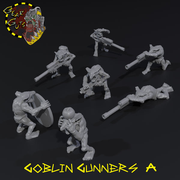 Goblin Gunners x7 - A - STL Download