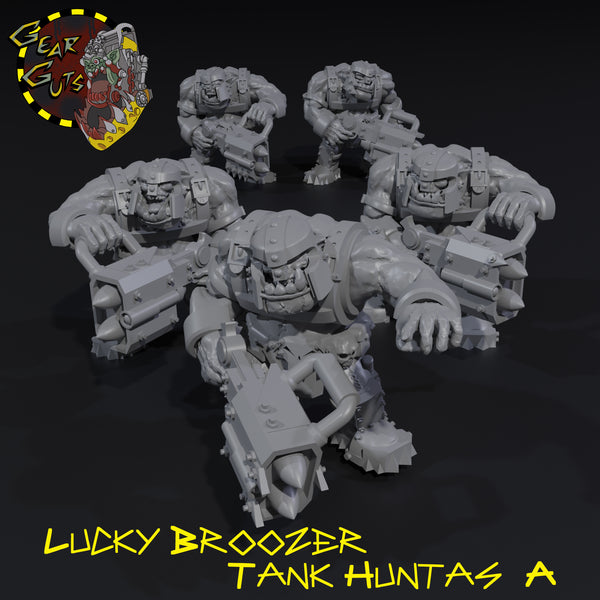 Lucky Broozer Tank Huntas x5 - A - STL Download