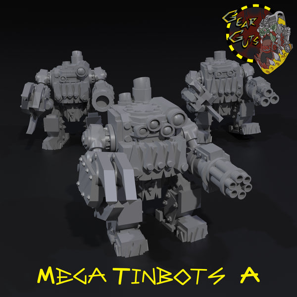 Mega Tinbots x3 - A - STL Download