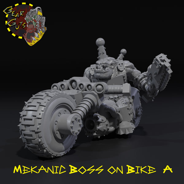 Mekanic Boss on Bike - A