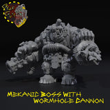 Mekanic Boss with Wormhole Cannon - B - STL Download