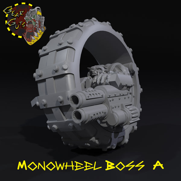 Mono Wheel Biker Boss - A - STL Download