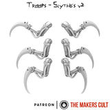 Arm Set x3 - Scythes - Version 2