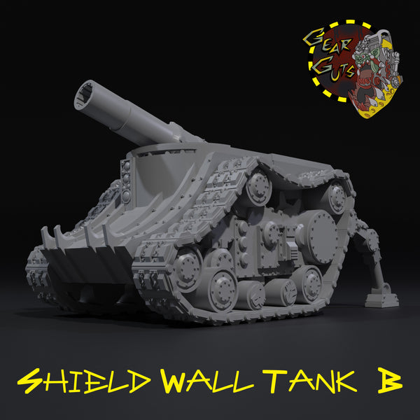 Shield Wall Tank - B - STL Download